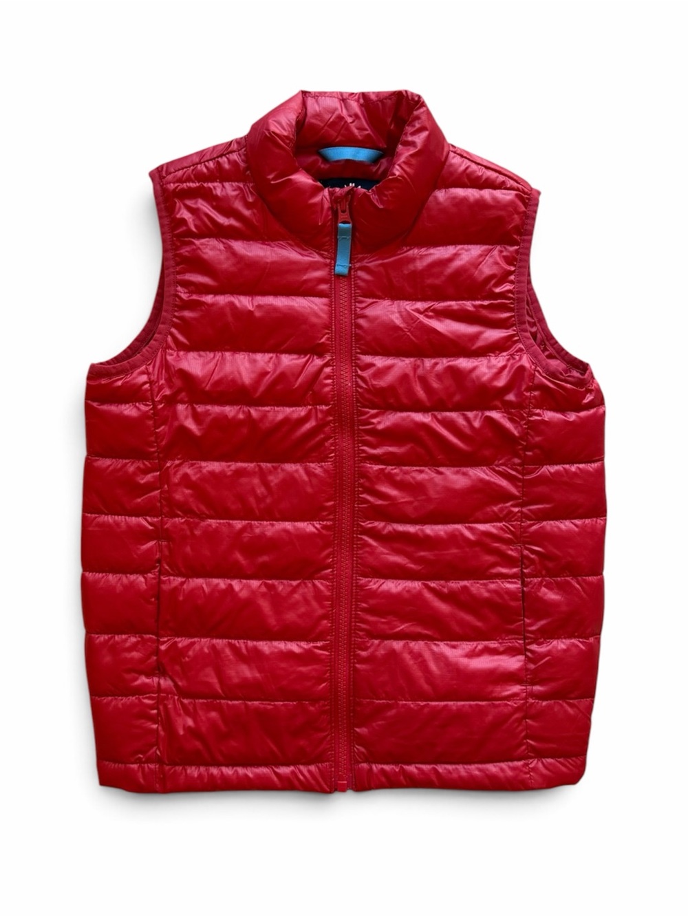Kids Primary Cherry Quilted Lightweight Puffer Vest Size 8-9